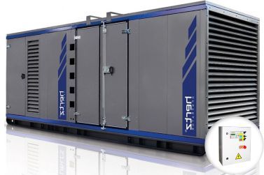 Дизельный генератор Hertz HG 1100 PC в кожухе с АВР