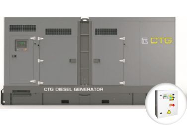 Дизельный генератор CTG 3000CS в кожухе с АВР