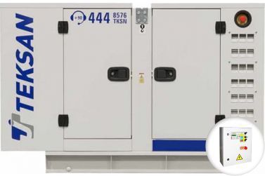 Дизельный генератор Teksan TJ10PE в кожухе с АВР
