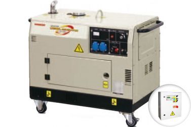 Дизельный генератор Yanmar eG 55 N-5EB в кожухе с АВР