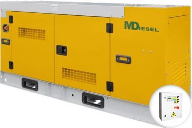 Дизельный генератор Mitsudiesel АД-40С-Т400-2РКМ29 в кожухе с АВР