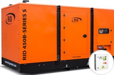 Дизельный генератор RID 450 В-SERIES S в кожухе с АВР