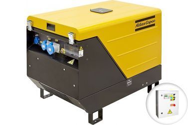 Дизельный генератор Atlas Copco QEP S6 в кожухе с АВР