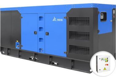 Дизельный генератор ТСС АД-200С-Т400-2РКМ26 в кожухе с АВР